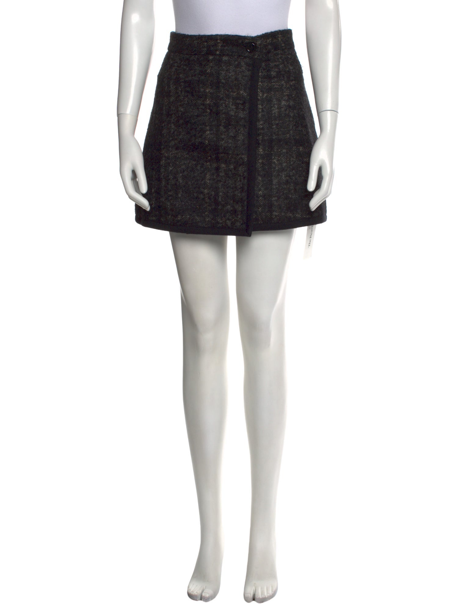 Markus Lupfer Virgin Wool Mini Skirt