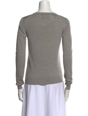 Markus Lupfer Merino Wool Graphic Print Sweater