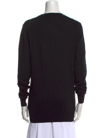 Markus Lupfer Merino Wool Graphic Print Sweatshirt