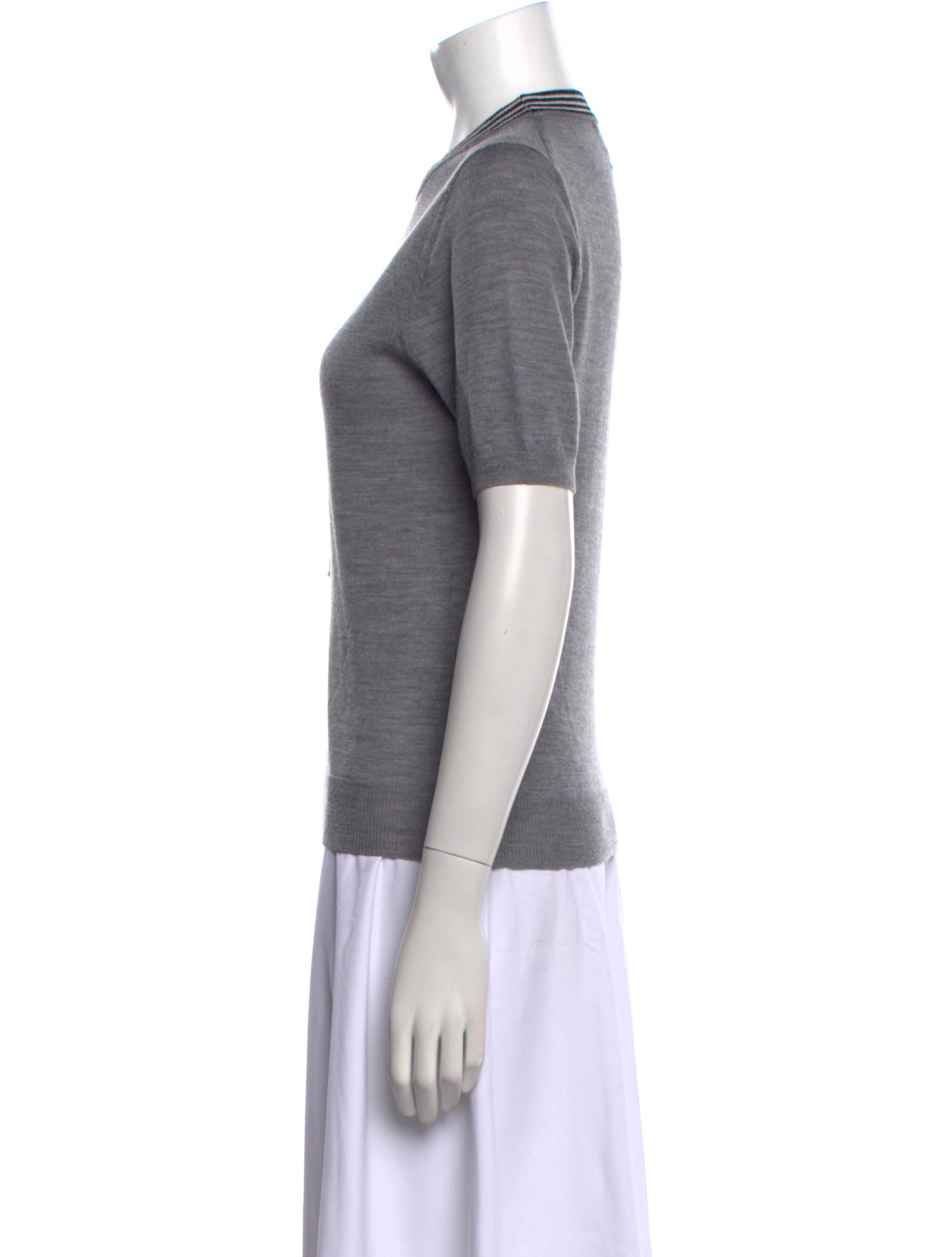 Markus Lupfer Merino Wool Graphic Print Sweater