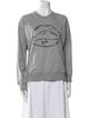 Markus Lupfer Graphic Print Crew Neck Sweatshirt