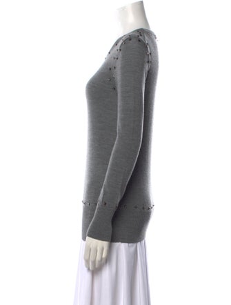 Markus Lupfer Merino Wool Scoop Neck Sweater