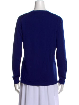 Markus Lupfer Merino Wool Graphic Print Sweater