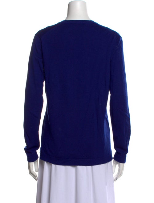 Markus Lupfer Merino Wool Graphic Print Sweater