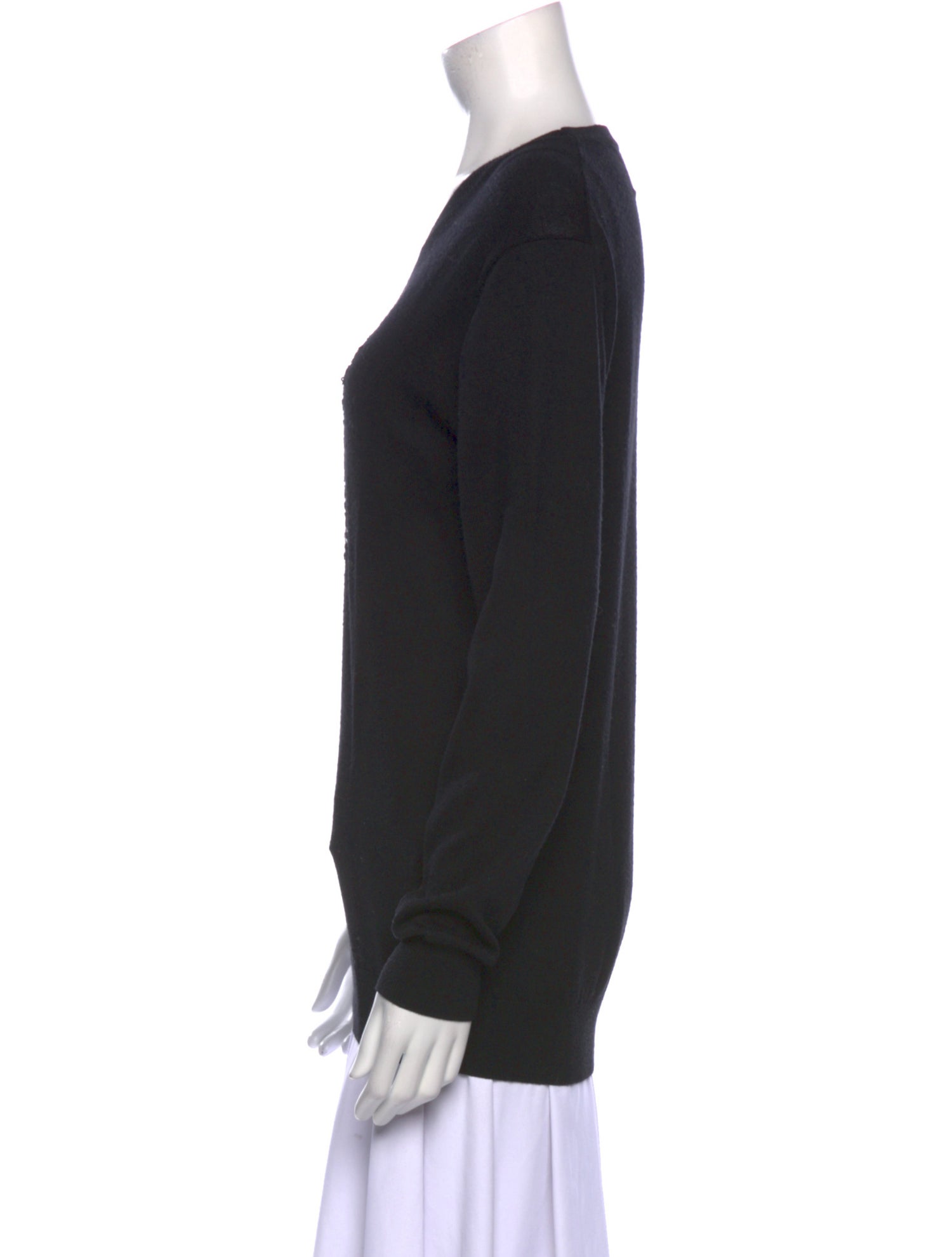 Markus Lupfer Merino Wool Graphic Print Sweater