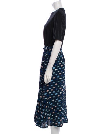 Markus Lupfer Printed Long Dress