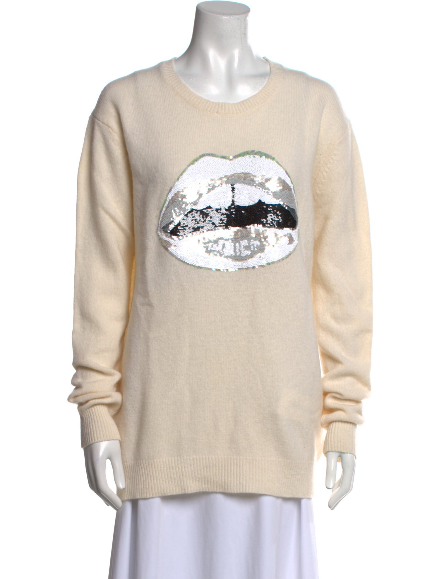 Markus Lupfer Wool Graphic Print Sweater