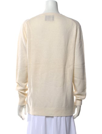 Markus Lupfer Wool Graphic Print Sweater