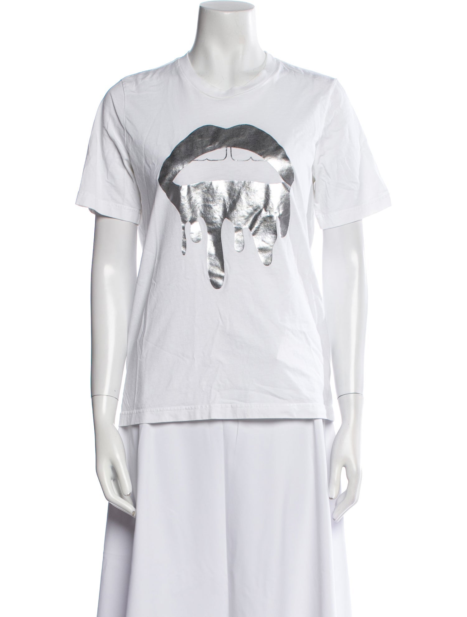 Markus Lupfer Graphic Print Crew Neck T-Shirt
