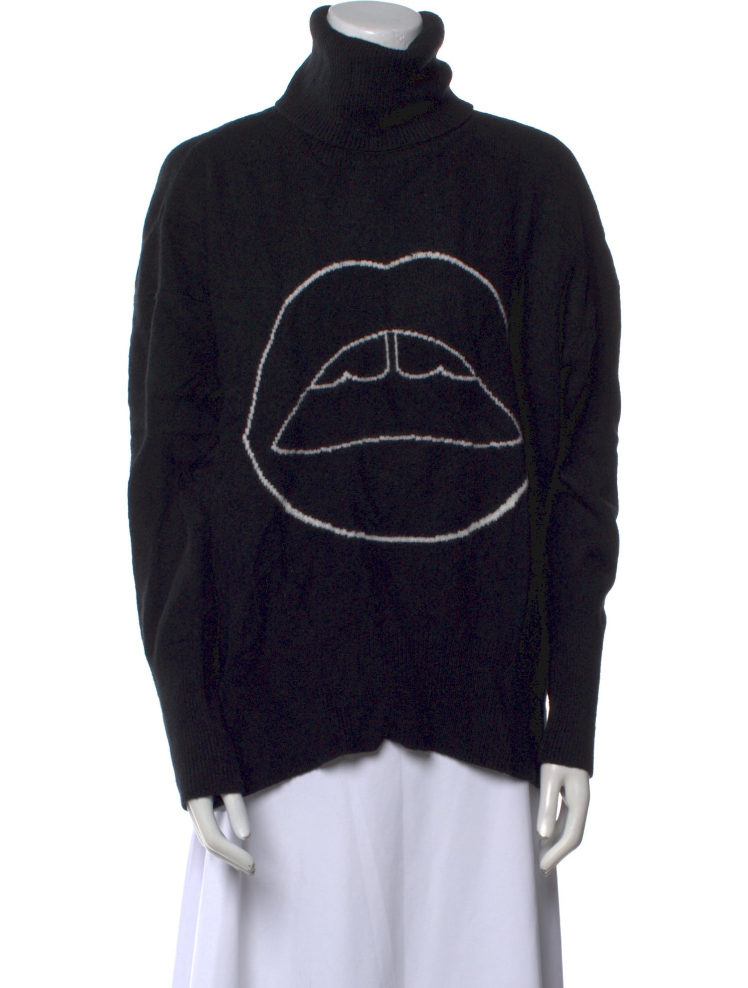 Markus Lupfer Wool Graphic Print Sweater