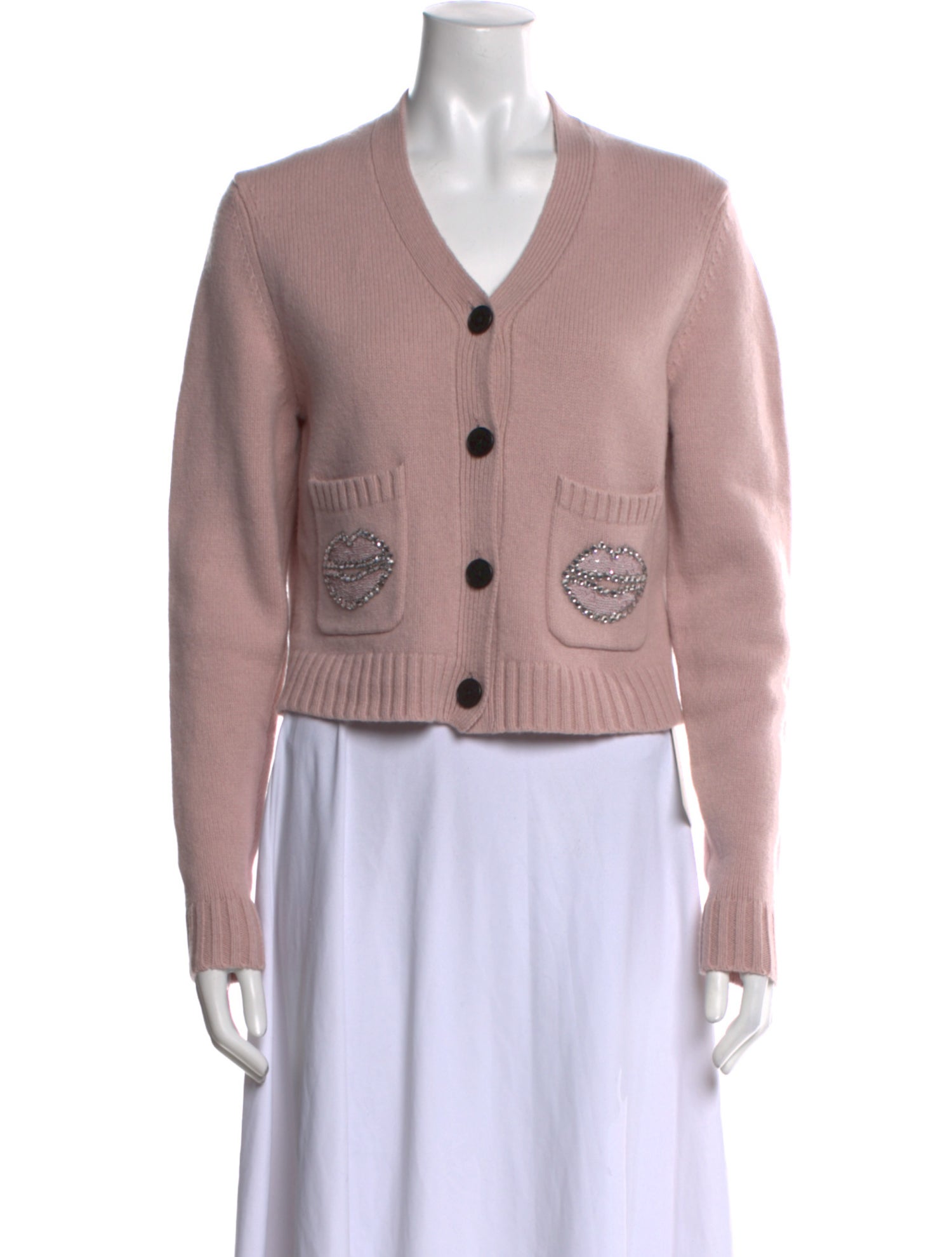 Markus Lupfer Merino Wool V-Neck Sweater