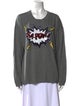 Markus Lupfer Merino Wool Graphic Print Sweater