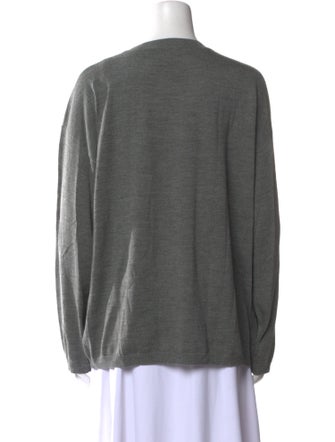 Markus Lupfer Merino Wool Graphic Print Sweater