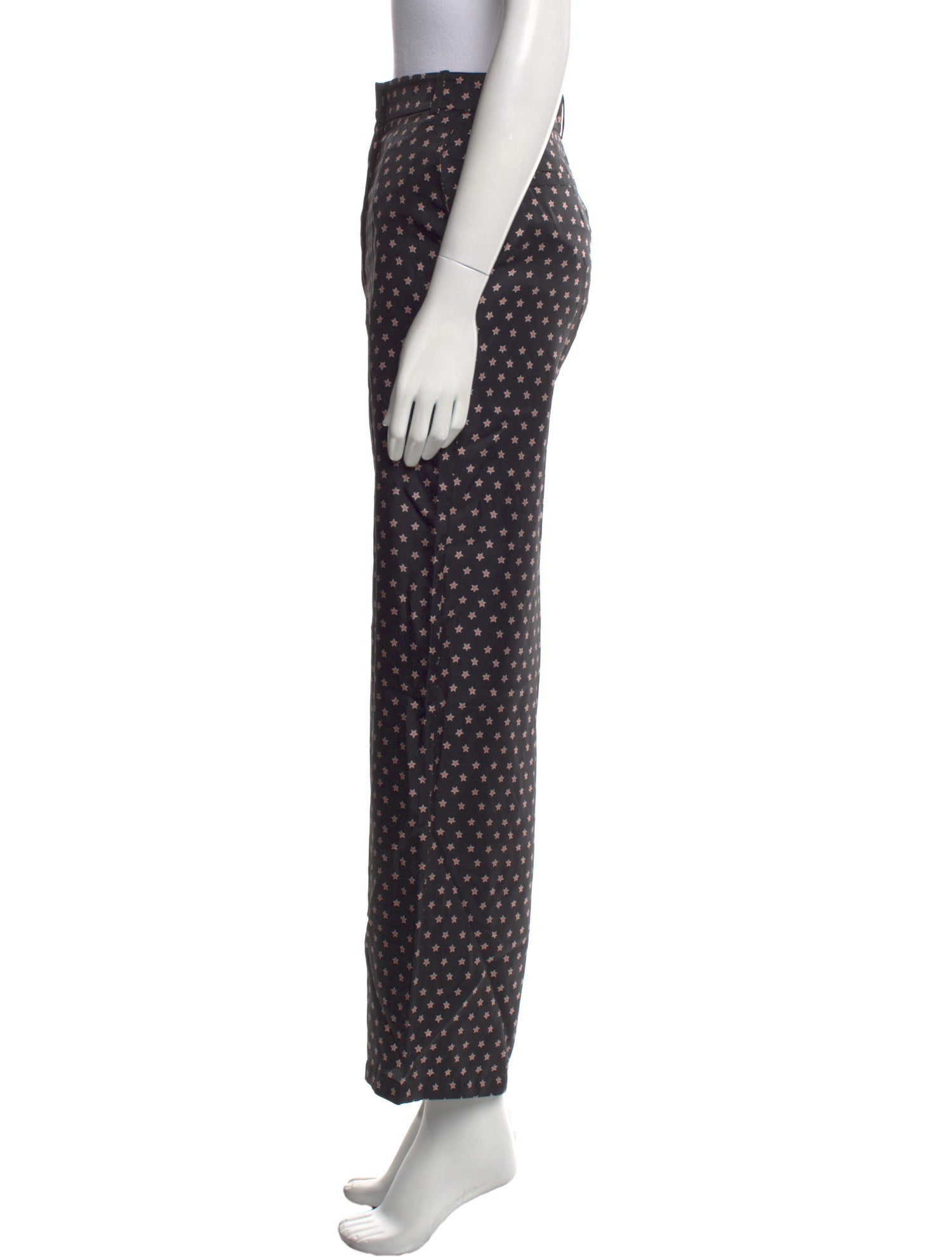 Markus Lupfer Silk Wide Leg Pants