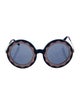 Markus Lupfer Oversize Tinted Sunglasses