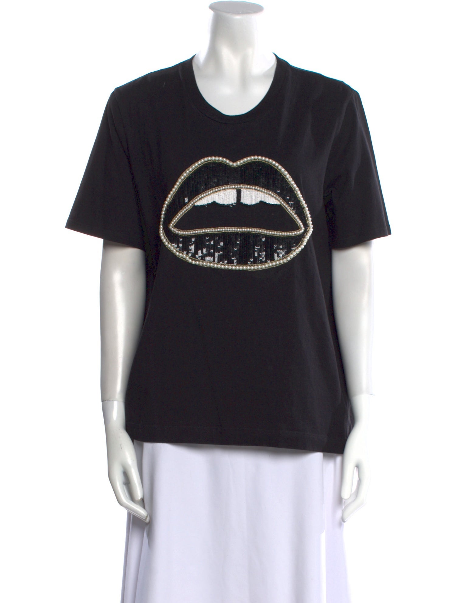 Markus Lupfer Graphic Print Crew Neck T-Shirt