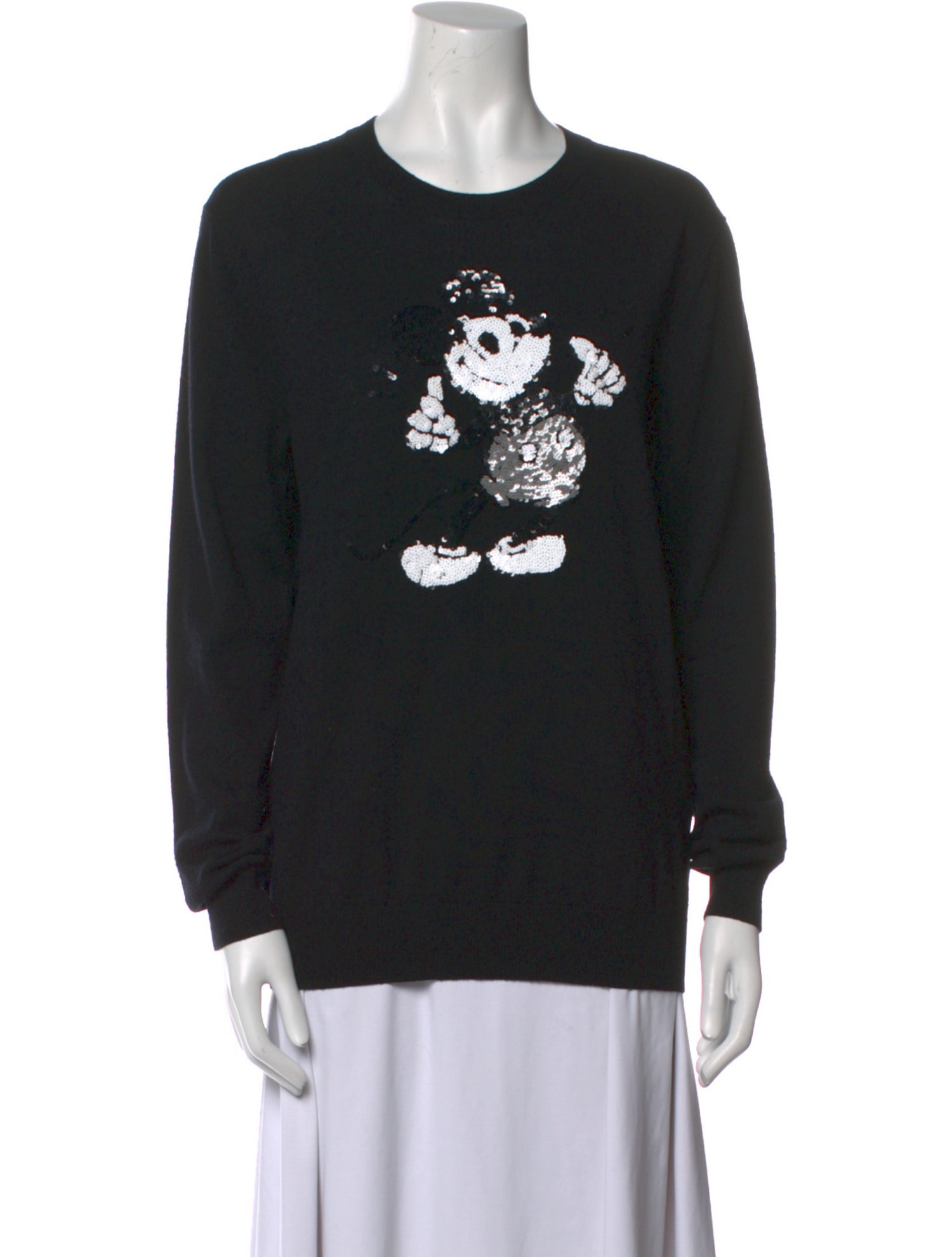 Markus Lupfer Merino Wool Graphic Print Sweater