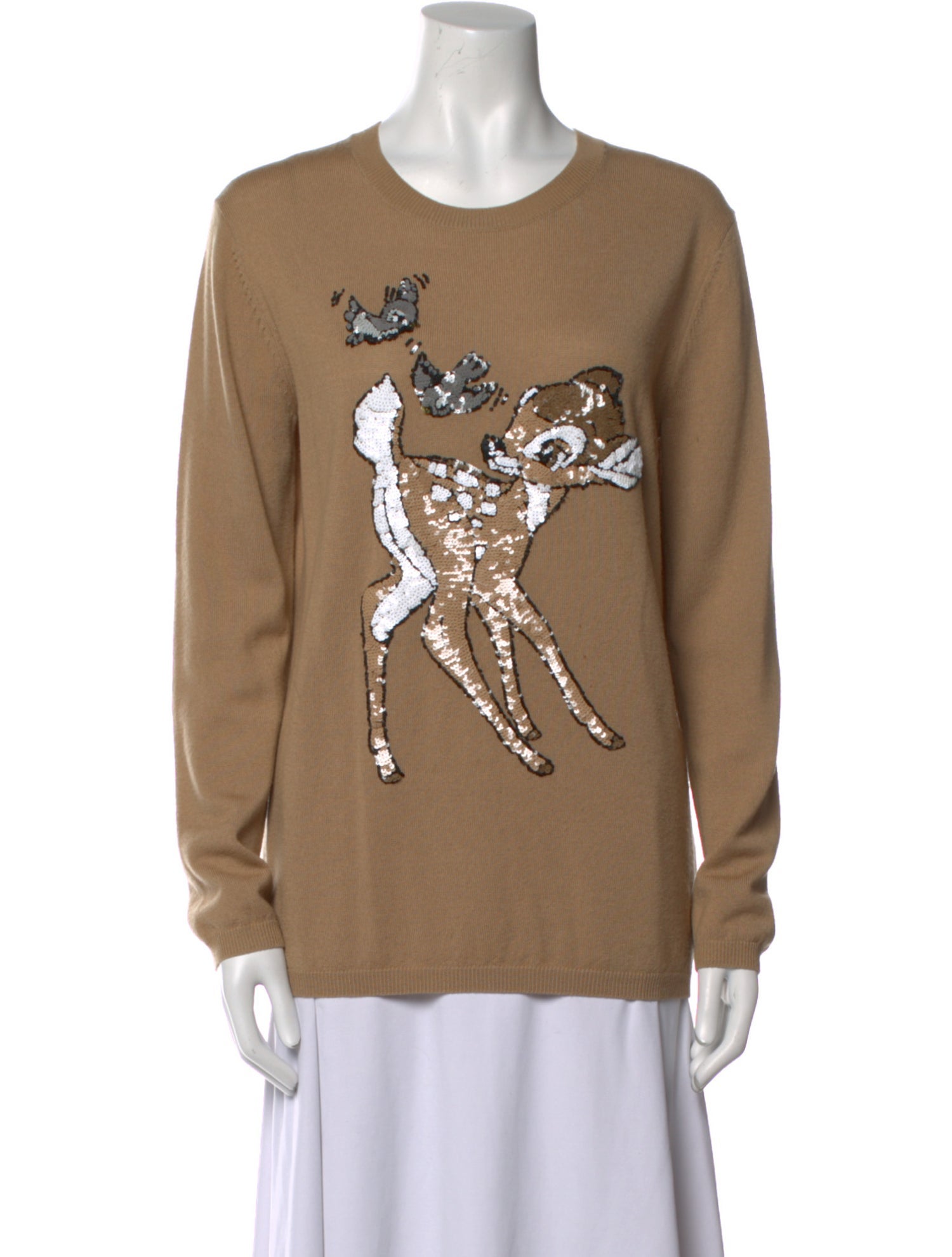 Markus Lupfer Merino Wool Graphic Print Sweater