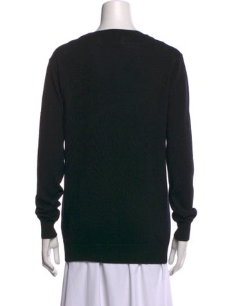 Markus Lupfer Merino Wool Graphic Print Sweater