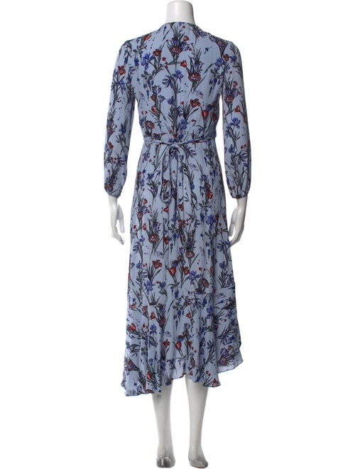 Markus Lupfer Floral Print Long Dress