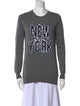 Markus Lupfer Merino Wool Graphic Print Sweater