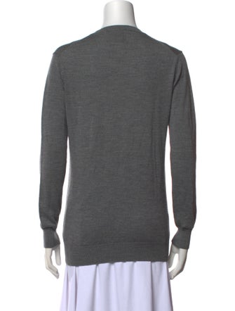 Markus Lupfer Merino Wool Graphic Print Sweater