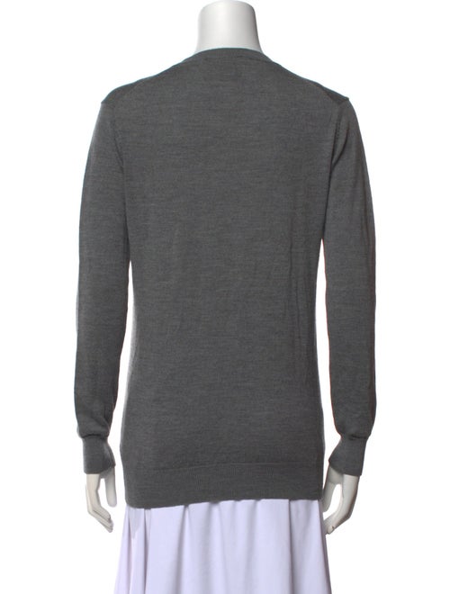 Markus Lupfer Merino Wool Graphic Print Sweater