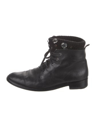 Markus Lupfer Leather Combat Boots