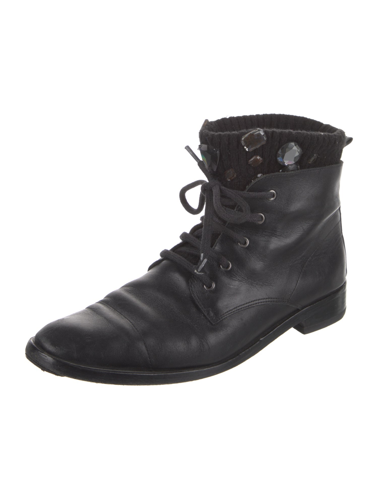 Markus Lupfer Leather Combat Boots