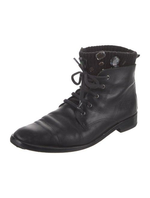 Markus Lupfer Leather Combat Boots