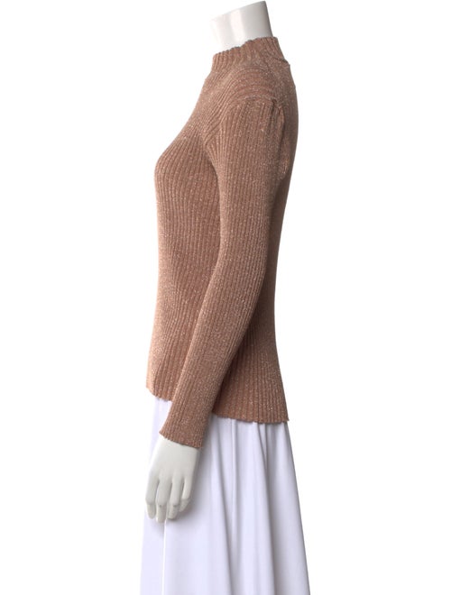 Markus Lupfer Wool Mock Neck Top