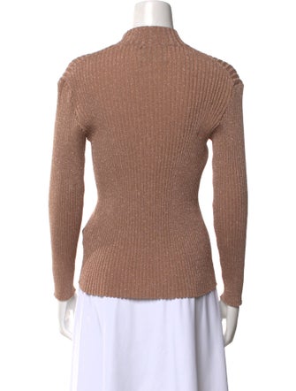 Markus Lupfer Wool Mock Neck Top