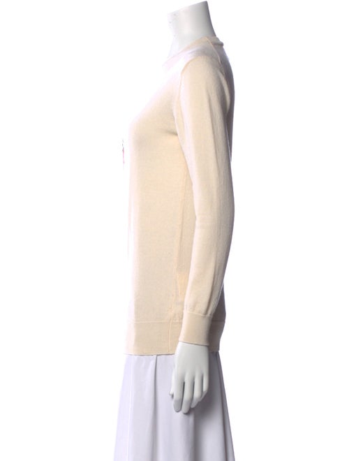 Markus Lupfer Merino Wool Graphic Print Sweater