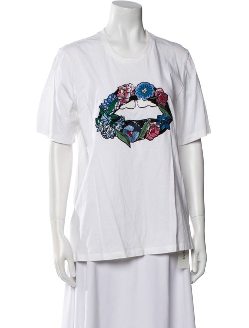Markus Lupfer Graphic Print Crew Neck T-Shirt