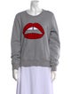 Markus Lupfer Graphic Print Crew Neck Sweatshirt