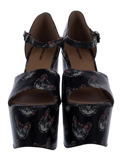 Markus Lupfer Leather Printed Sandals