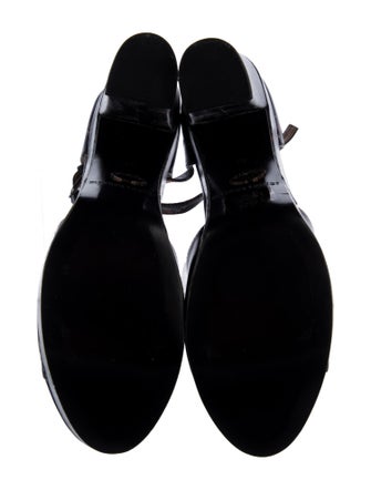 Markus Lupfer Leather Printed Sandals