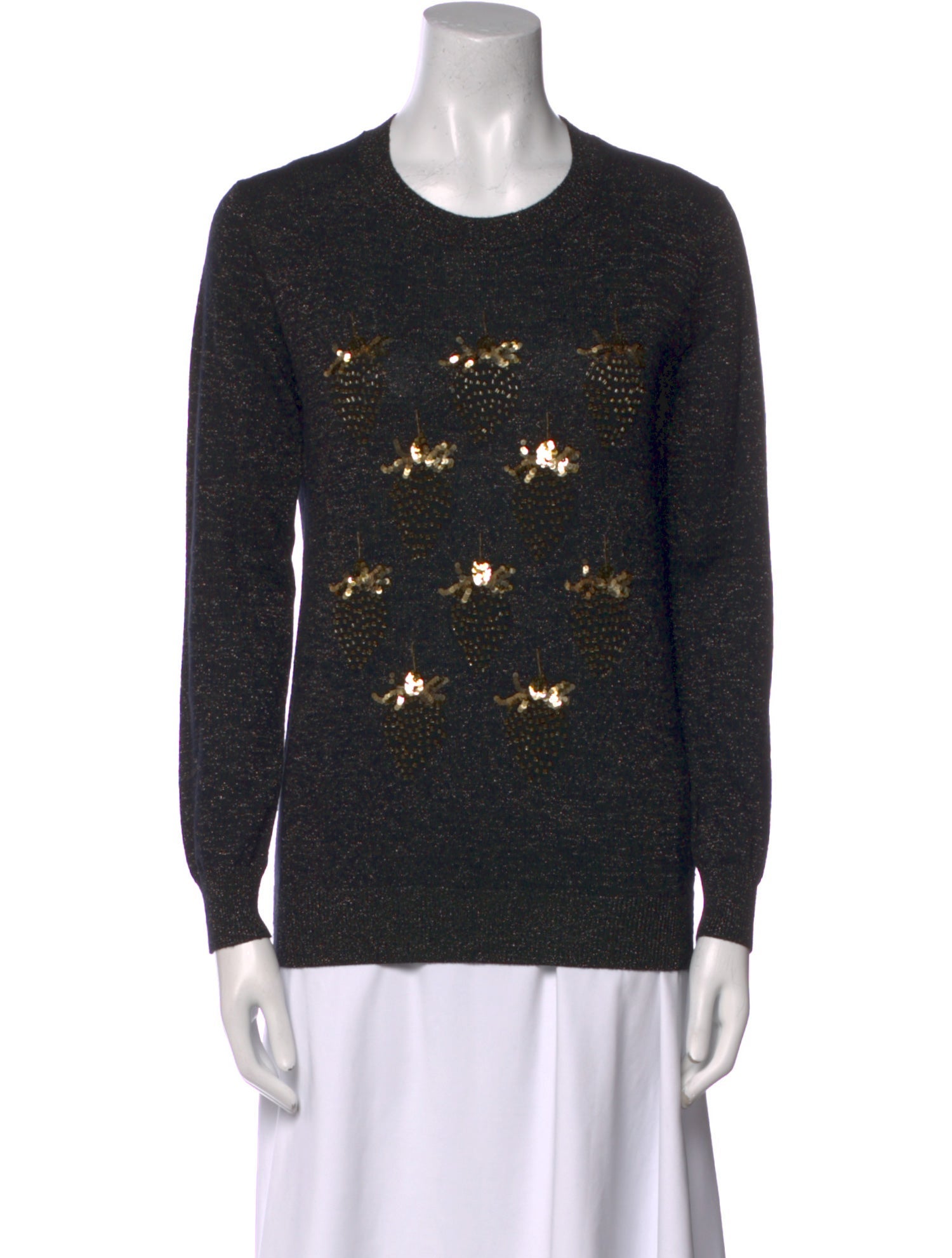 Markus Lupfer Wool Crew Neck Sweater