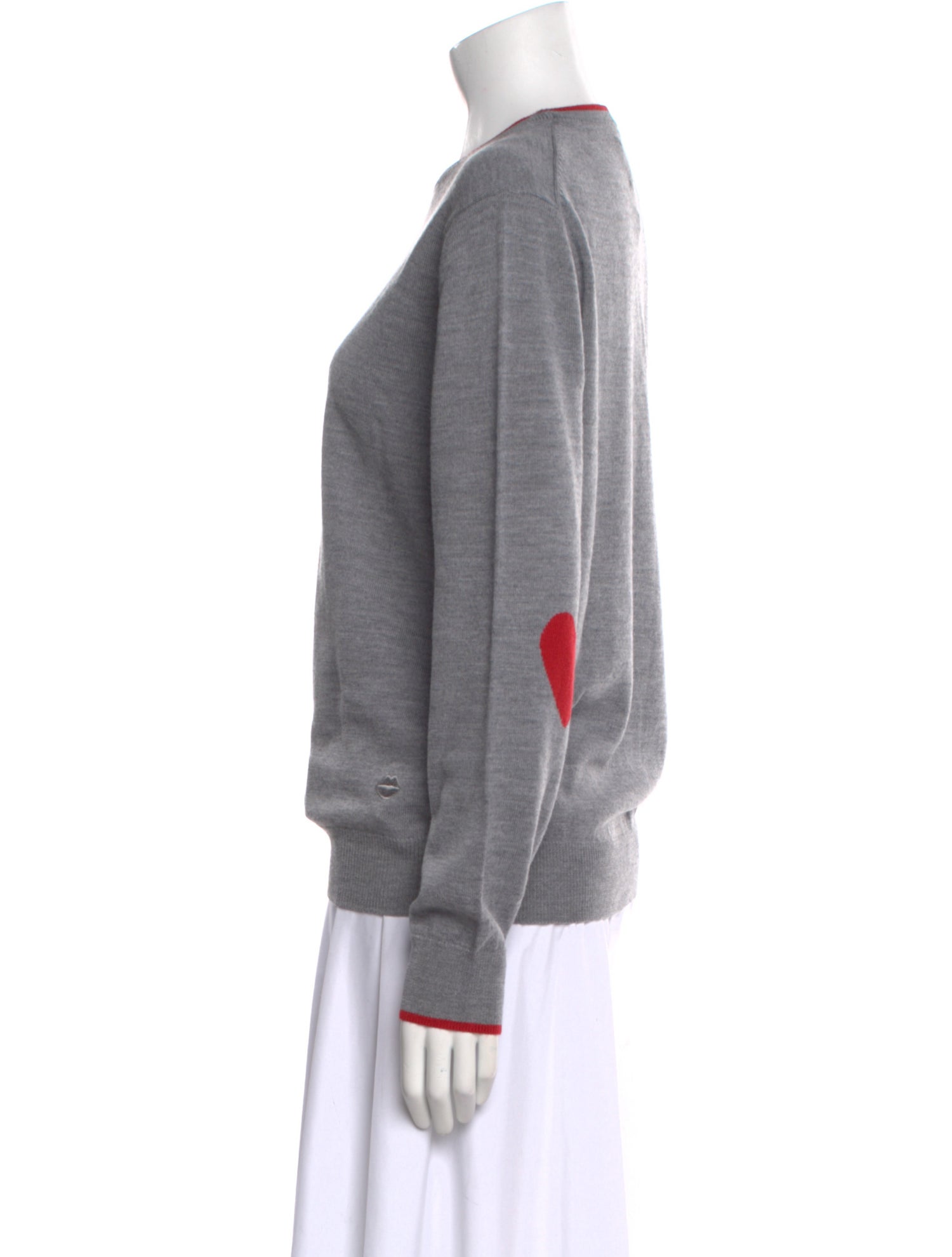 Markus Lupfer Merino Wool Graphic Print Sweater w/ Tags