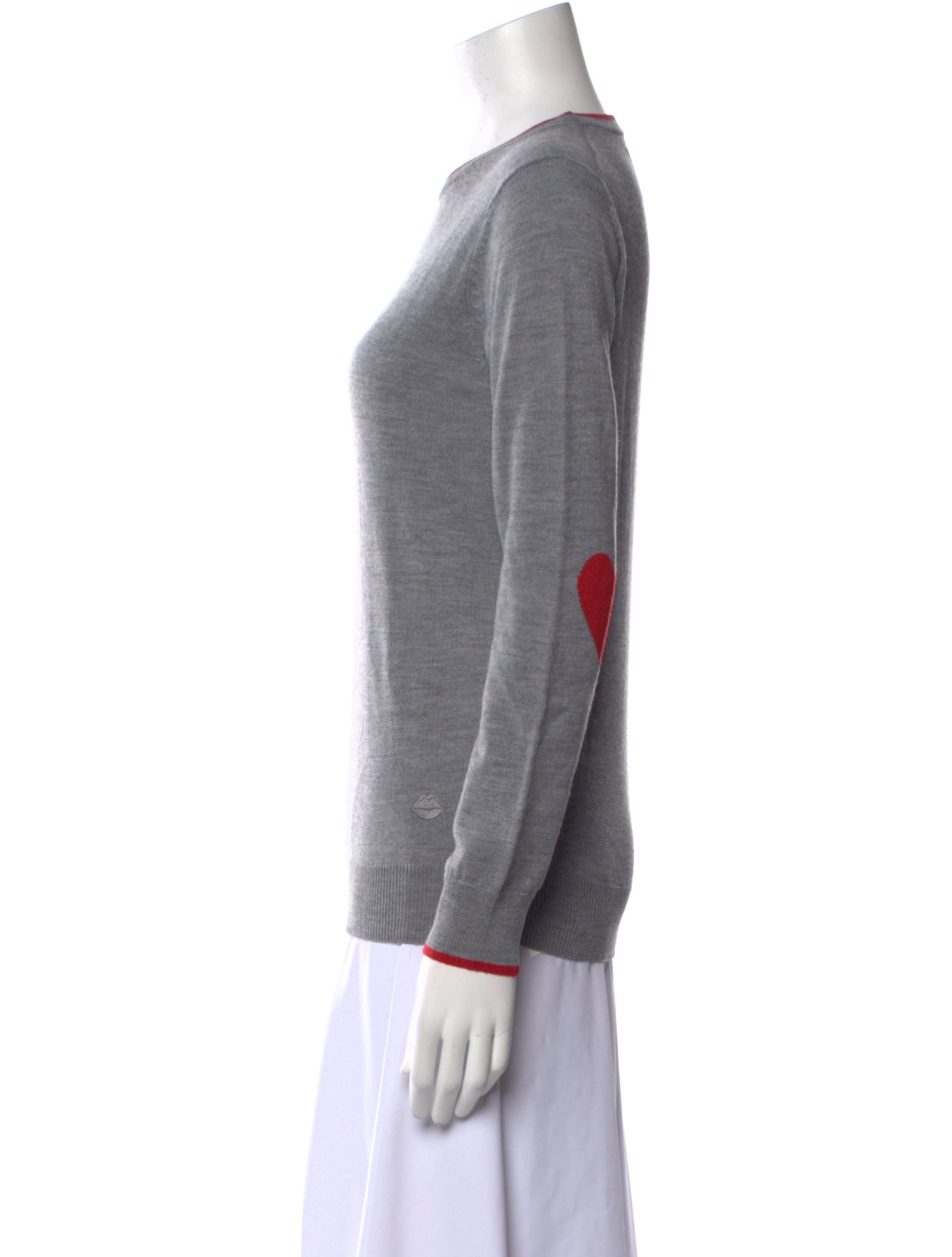 Markus Lupfer Merino Wool Graphic Print Sweater