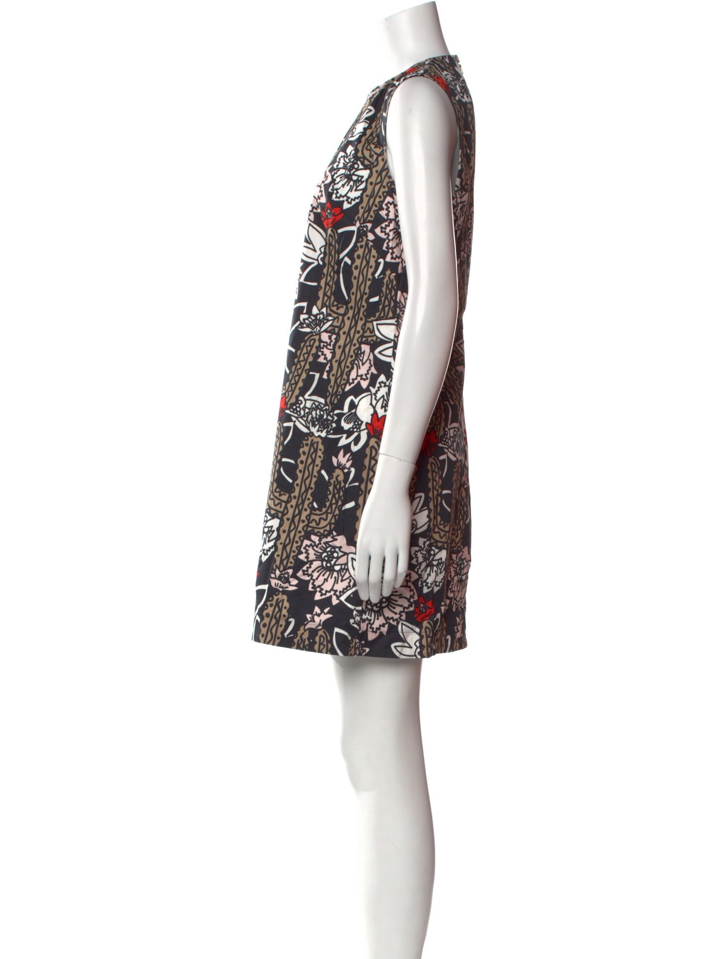 Markus Lupfer Printed Mini Dress
