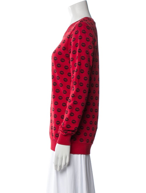 Markus Lupfer Printed Crew Neck Sweatshirt