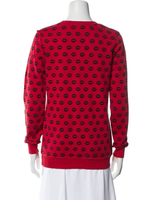 Markus Lupfer Printed Crew Neck Sweatshirt