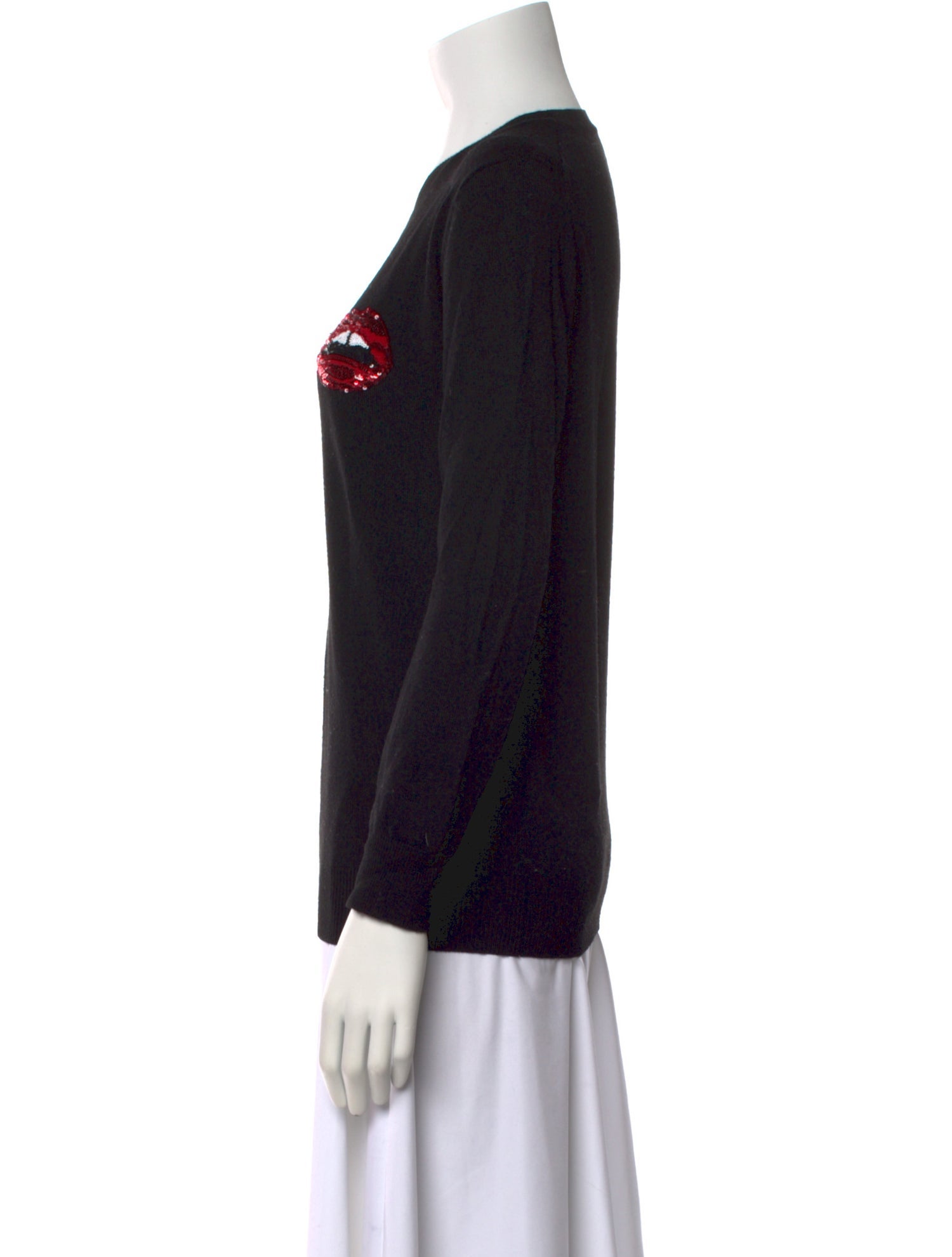 Markus Lupfer Merino Wool Scoop Neck Sweater
