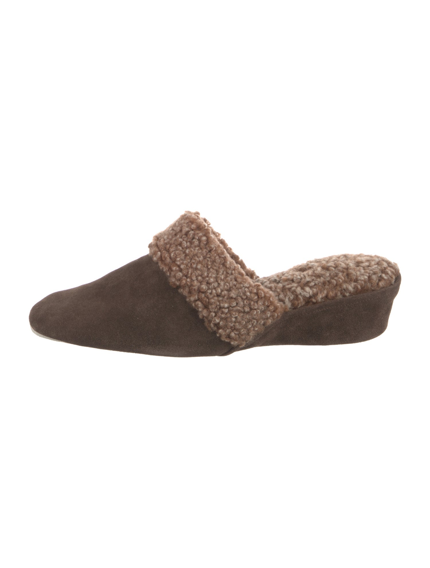 Jacques Levine Suede Mules
