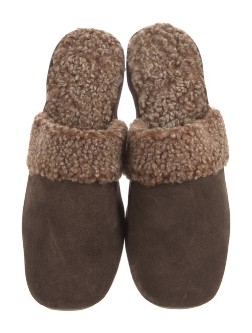 Jacques Levine Suede Mules