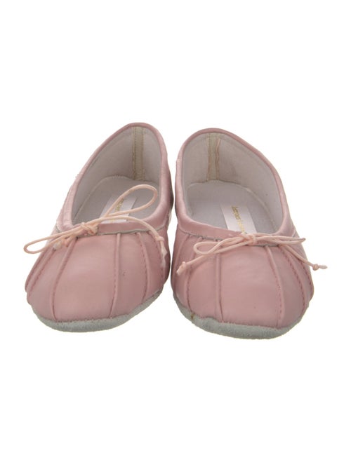 Jacques Levine Leather Ballet Flats