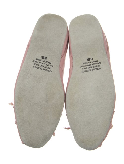 Jacques Levine Leather Ballet Flats