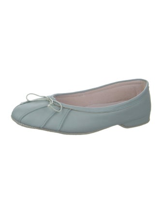 Jacques Levine Leather Ballet Flats