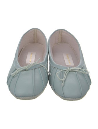 Jacques Levine Leather Ballet Flats
